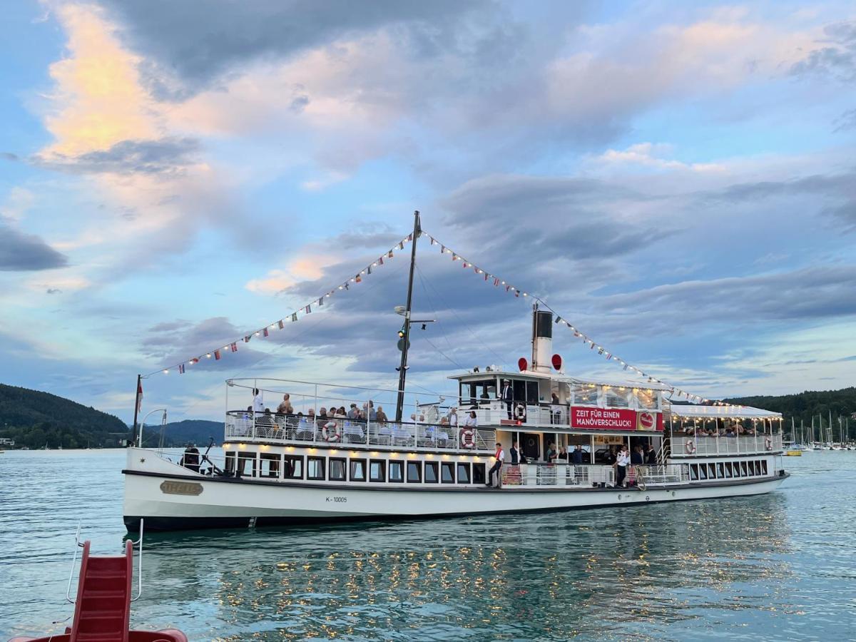 Ferienwohnung Schellander Privatstrand Velden am Wörthersee Exterior foto